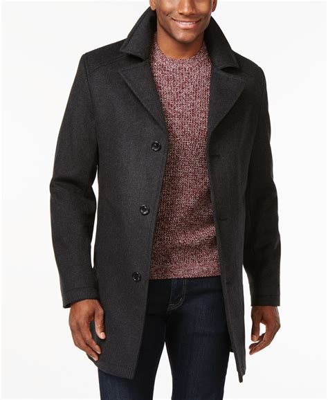 michael michael kors melinie overlay blouse mens|Michael Kors Men's Overcoats .